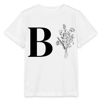 Minimalist flowers - Stanley/Stella MINI CREATOR Kids’ T-Shirt - white - Front - Maike (125cm)