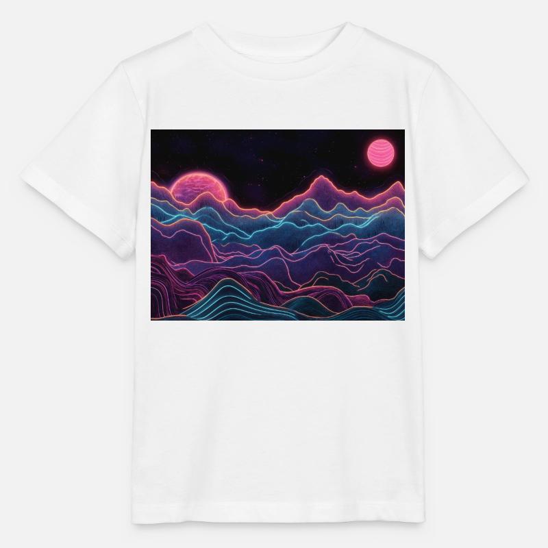 Neon - Stanley/Stella Kinder T-Shirt MINI CREATOR - Weiß