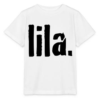 lila - Stanley/Stella Kinder T-Shirt MINI CREATOR  - Weiß - Vorne - Maike (125cm)