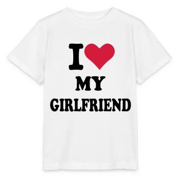 Girlfriend - Stanley/Stella MINI CREATOR Kids’ T-Shirt - white - Front - Maike (125cm)