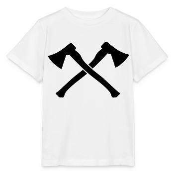 Axt - Stanley/Stella Kinder T-Shirt MINI CREATOR  - Weiß - Vorne - Maike (125cm)