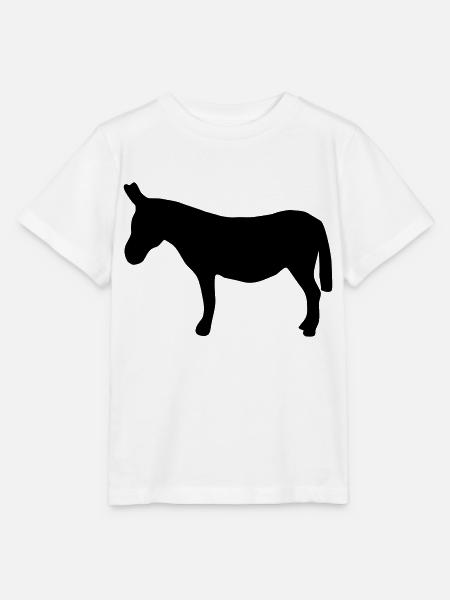 âne - T-shirt bio MINI CREATOR Stanley/Stella Enfant - blanc