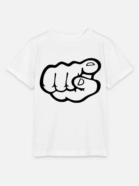 Finger Punkt - Stanley/Stella Kinder T-Shirt MINI CREATOR - Weiß