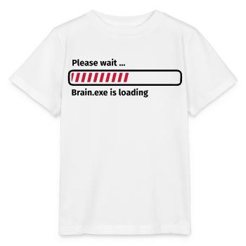 Please wait brain.exe is loading - Stanley/Stella MINI CREATOR Kids’ T-Shirt - white - Front - Maike (125cm)