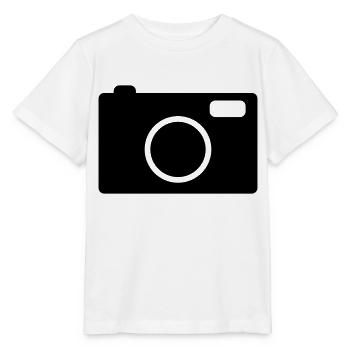 kamera - Stanley/Stella Kinder T-Shirt MINI CREATOR  - Weiß - Vorne - Maike (125cm)