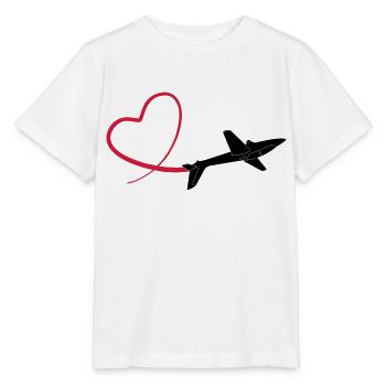 sailplane fox glider - T-shirt bio MINI CREATOR Stanley/Stella Enfant - blanc - Devant - Maike (125cm)