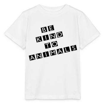 Vegetarier - Stanley/Stella Kinder T-Shirt MINI CREATOR  - Weiß - Vorne - Maike (125cm)