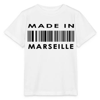 Marseille - Stanley/Stella Kinder T-Shirt MINI CREATOR  - Weiß - Vorne - Maike (125cm)