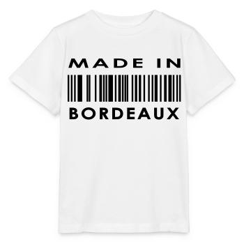 Bordeaux - T-shirt bio MINI CREATOR Stanley/Stella Enfant - blanc - Devant - Maike (125cm)