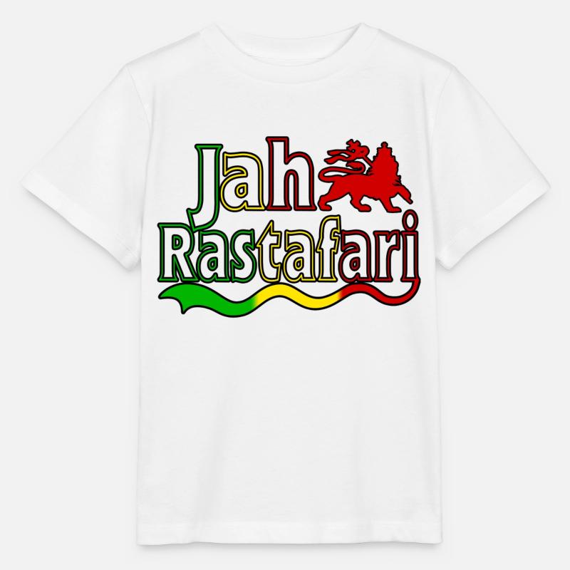 jah rastafari - T-shirt bio MINI CREATOR Stanley/Stella Enfant - blanc