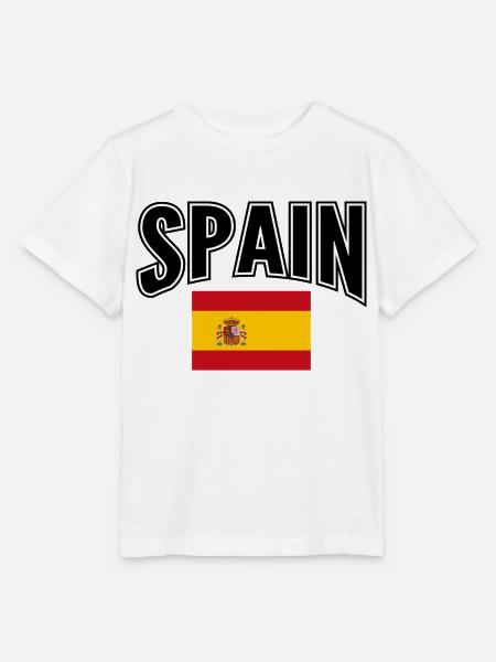 Spanien - Stanley/Stella Kinder T-Shirt MINI CREATOR - Weiß