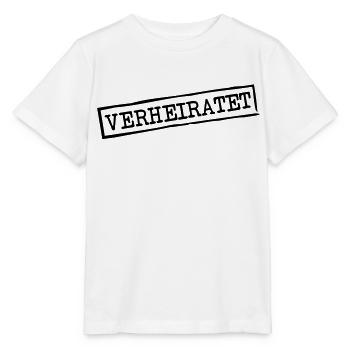 verheiratet - Stanley/Stella Kinder T-Shirt MINI CREATOR  - Weiß - Vorne - Maike (125cm)