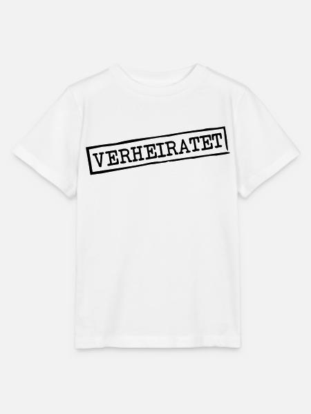 verheiratet - Stanley/Stella Kinder T-Shirt MINI CREATOR - Weiß