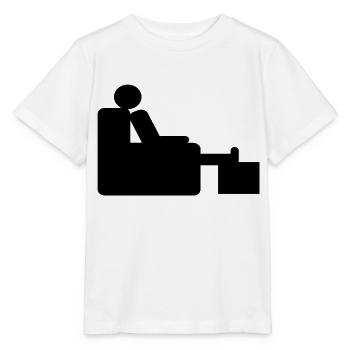 couch - T-shirt bio MINI CREATOR Stanley/Stella Enfant - blanc - Devant - Maike (125cm)