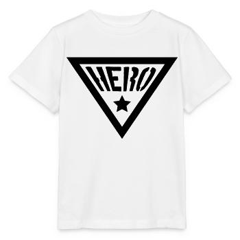 Hero Symbol - Stanley/Stella MINI CREATOR Kids’ T-Shirt - white - Front - Maike (125cm)