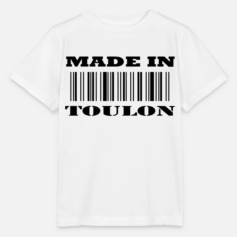 Made in TOULON - Stanley/Stella Kinder T-Shirt MINI CREATOR  - Weiß