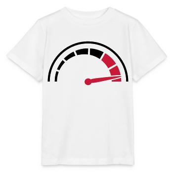 Tacho Schnell Rasen - Stanley/Stella Kinder T-Shirt MINI CREATOR  - Weiß - Vorne - Maike (125cm)