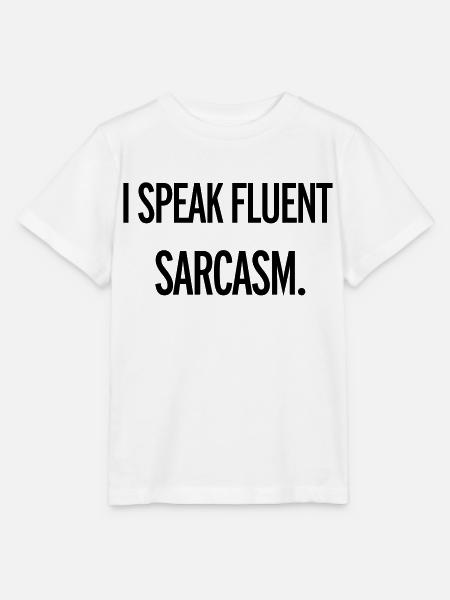 Sarcasm - T-shirt bio MINI CREATOR Stanley/Stella Enfant - blanc