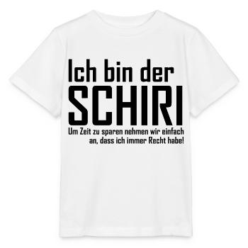 Schiri - Stanley/Stella Kinder T-Shirt MINI CREATOR  - Weiß - Vorne - Maike (125cm)