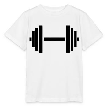 hantel - Stanley/Stella Kinder T-Shirt MINI CREATOR  - Weiß - Vorne - Maike (125cm)