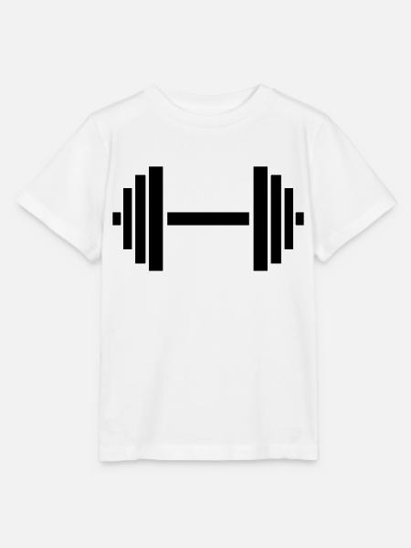 hantel - Stanley/Stella Kinder T-Shirt MINI CREATOR  - Weiß