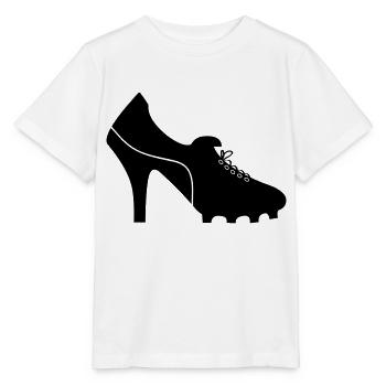 woman_soccer_01 - Stanley/Stella MINI CREATOR Kids’ T-Shirt - white - Front - Maike (125cm)