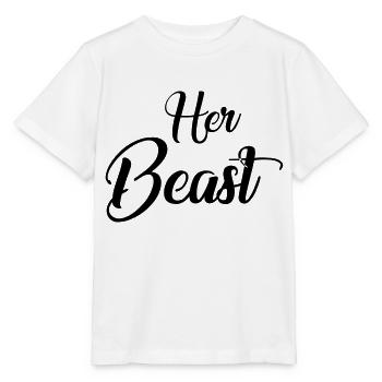 Her beauty - Stanley/Stella MINI CREATOR Kids’ T-Shirt - white - Front - Maike (125cm)
