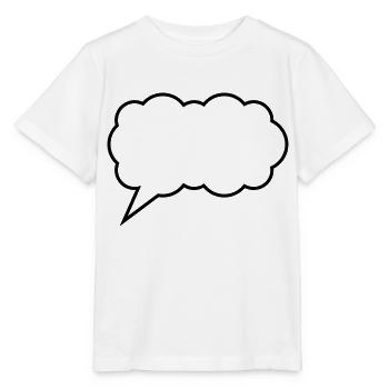 cloud bubble - Stanley/Stella MINI CREATOR Kids’ T-Shirt - white - Front - Maike (125cm)