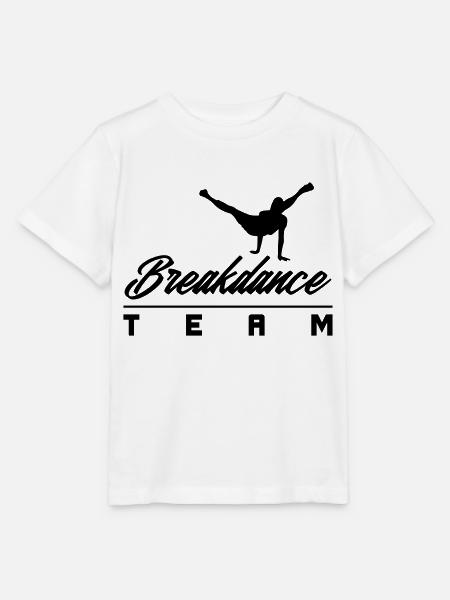 breakdancer bboy team - Stanley/Stella Kinder T-Shirt MINI CREATOR  - Weiß