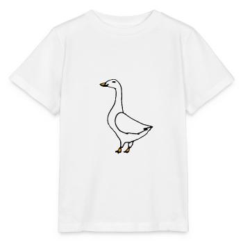 Gans - Stanley/Stella Kinder T-Shirt MINI CREATOR  - Weiß - Vorne - Maike (125cm)
