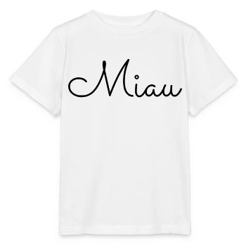 MIAU - Stanley/Stella Kinder T-Shirt MINI CREATOR  - Weiß - Vorne - Maike (125cm)