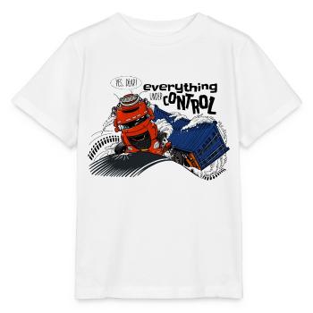 D CONTRÔLE DES CAMIONS ET - T-shirt bio MINI CREATOR Stanley/Stella Enfant - blanc - Devant - Maike (125cm)
