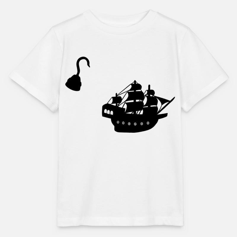 hook stickers - T-shirt bio MINI CREATOR Stanley/Stella Enfant - blanc