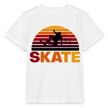 skate - T-shirt bio MINI CREATOR Stanley/Stella Enfant - blanc - Devant - Maike (125cm)