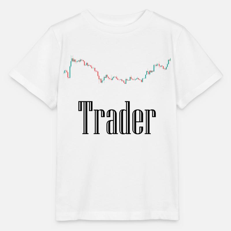 Traders en bourse - T-shirt bio MINI CREATOR Stanley/Stella Enfant - blanc