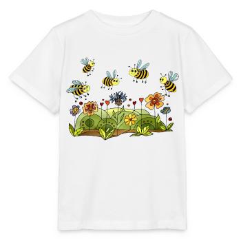 Insectes - T-shirt bio MINI CREATOR Stanley/Stella Enfant - blanc - Devant - Maike (125cm)