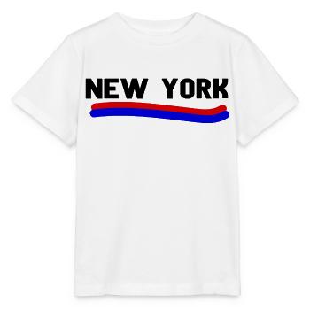 New York - Stanley/Stella Kinder T-Shirt MINI CREATOR  - Weiß - Vorne - Maike (125cm)