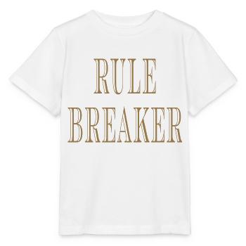 Rule Maker Rule Breaker - Stanley/Stella MINI CREATOR Kids’ T-Shirt - white - Front - Maike (125cm)