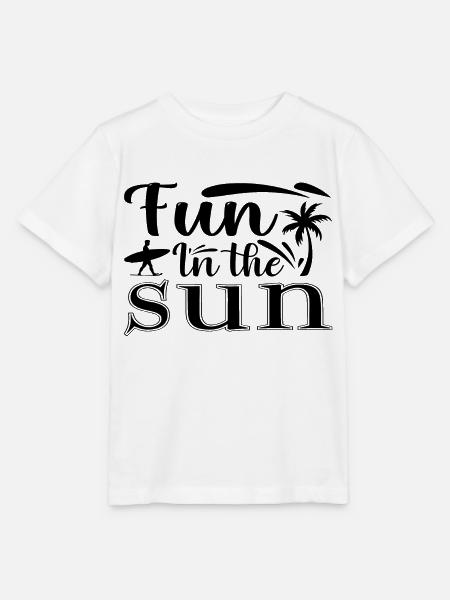 Fun in the Sun - Stanley/Stella Kinder T-Shirt MINI CREATOR - Weiß