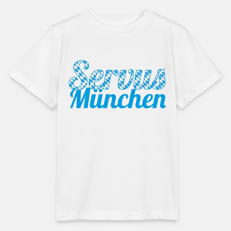 Servus München - Stanley/Stella Kinder T-Shirt MINI CREATOR  - Weiß