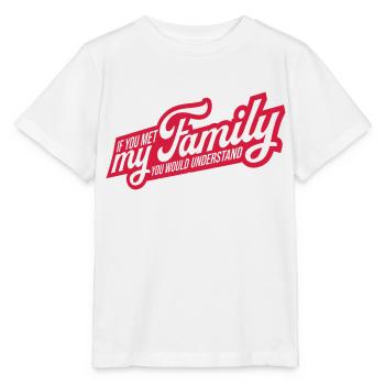 you would understand quote - Stanley/Stella MINI CREATOR Kids’ T-Shirt - white - Front - Maike (125cm)