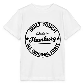 Depuis Hambourg - T-shirt bio MINI CREATOR Stanley/Stella Enfant - blanc - Devant - Maike (125cm)