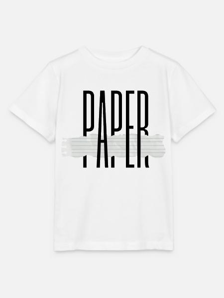 Papier - Stanley/Stella Kinder T-Shirt MINI CREATOR  - Weiß