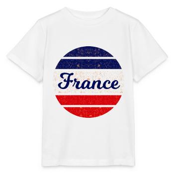 The French - Stanley/Stella MINI CREATOR Kids’ T-Shirt - white - Front - Maike (125cm)