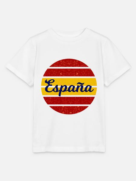 Die spanischen Fans - Stanley/Stella Kinder T-Shirt MINI CREATOR - Weiß