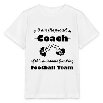 Le meilleur entraîneur - T-shirt bio MINI CREATOR Stanley/Stella Enfant - blanc - Devant - Maike (125cm)