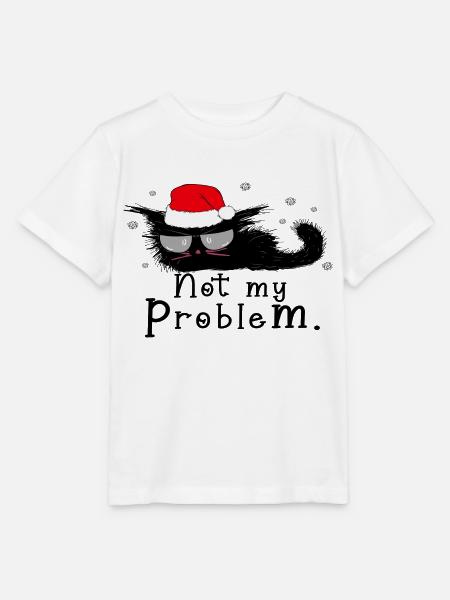 Not My Problem. - Stanley/Stella Kinder T-Shirt MINI CREATOR - Weiß