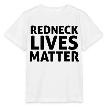 Redneck America Matters Land Western USA Männer - Stanley/Stella Kinder T-Shirt MINI CREATOR  - Weiß - Vorne - Maike (125cm)