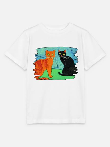 Katzenbild - Stanley/Stella Kinder T-Shirt MINI CREATOR - Weiß