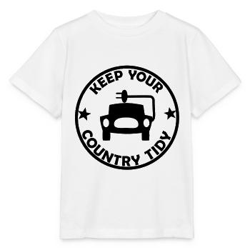 Autocollants de voiture électrique et hybride - T-shirt bio MINI CREATOR Stanley/Stella Enfant - blanc - Devant - Maike (125cm)